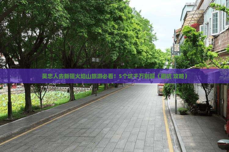 吴忠去新疆火焰山旅游