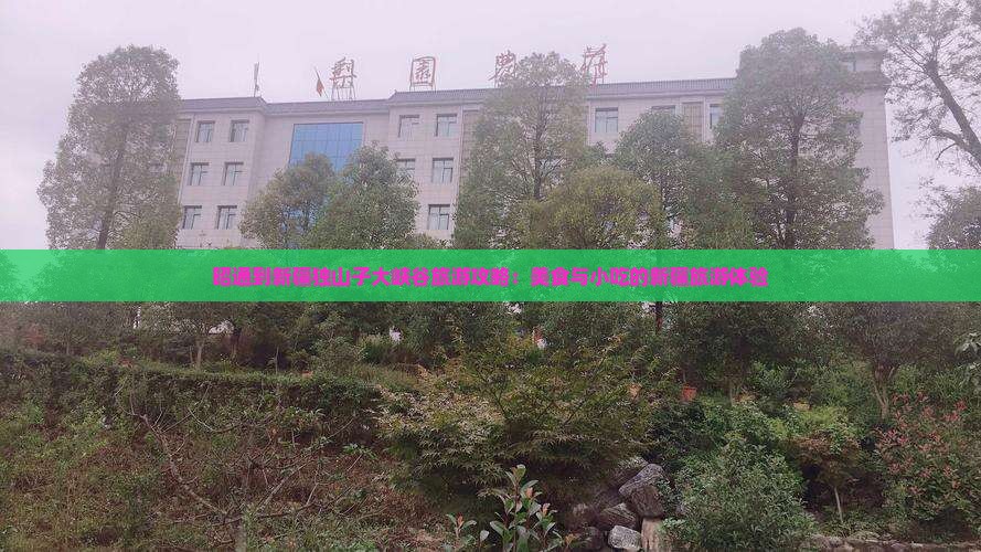 昭通到新疆独山子大峡谷旅游小吃