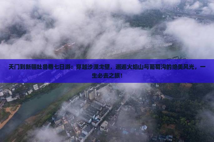 天门到新疆吐鲁番七日游