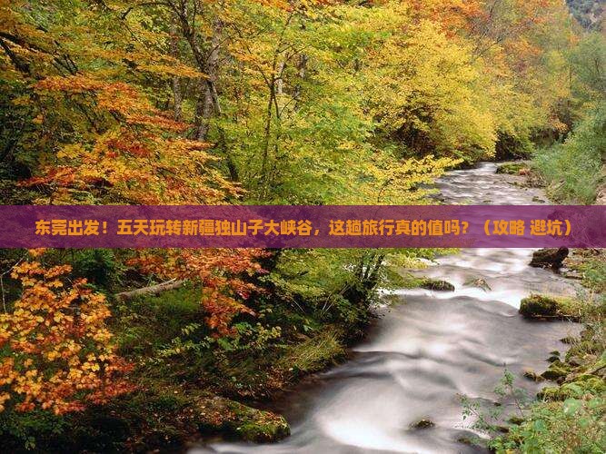 东莞到新疆独山子大峡谷五日游