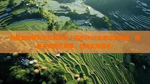 和田去新疆可可托海景点