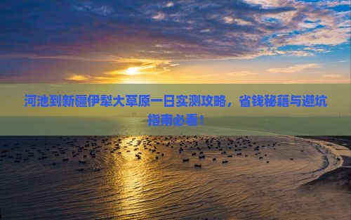 河池到新疆伊犁大草原一日