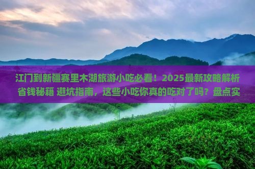 江门到新疆赛里木湖旅游小吃