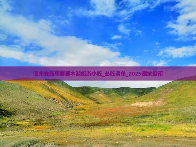 湖州去新疆赛里木湖旅游小吃