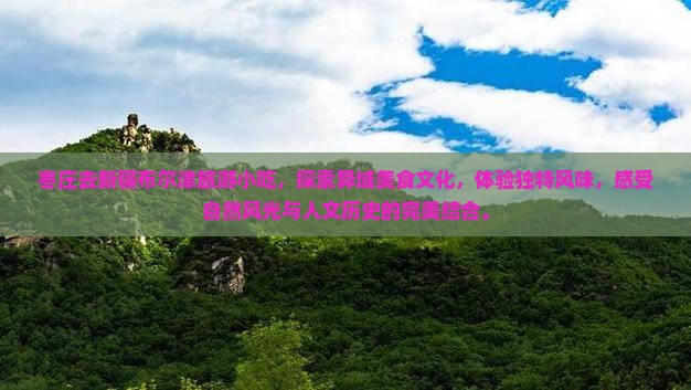 枣庄去新疆布尔津旅游小吃