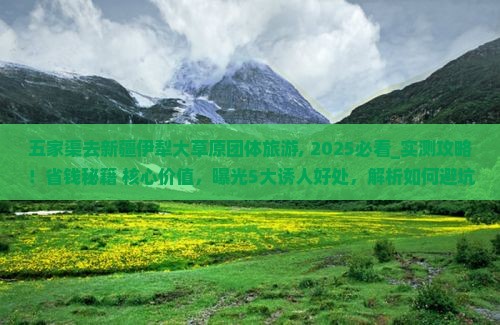 五家渠去新疆伊犁大草原团体旅游