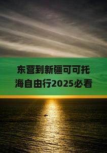 东营到新疆可可托海自由行