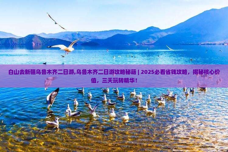 白山去新疆乌鲁木齐二日游