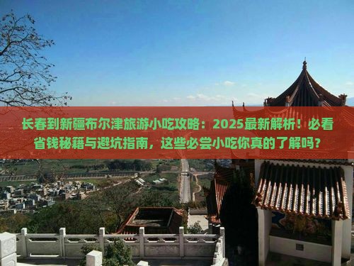 长春到新疆布尔津旅游小吃