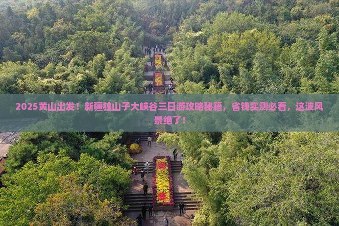 黄山到新疆独山子大峡谷三日游