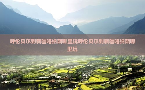 呼伦贝尔到新疆喀纳斯哪里玩