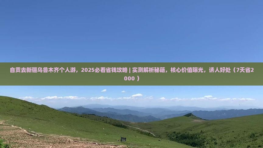 自贡去新疆乌鲁木齐个人游