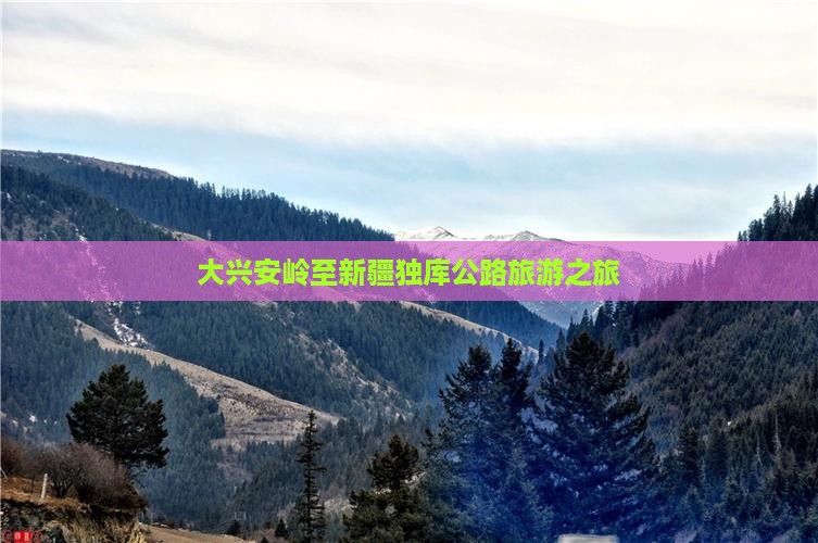 大兴安岭到新疆独库公路自由团