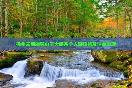 徐州去新疆独山子大峡谷个人游