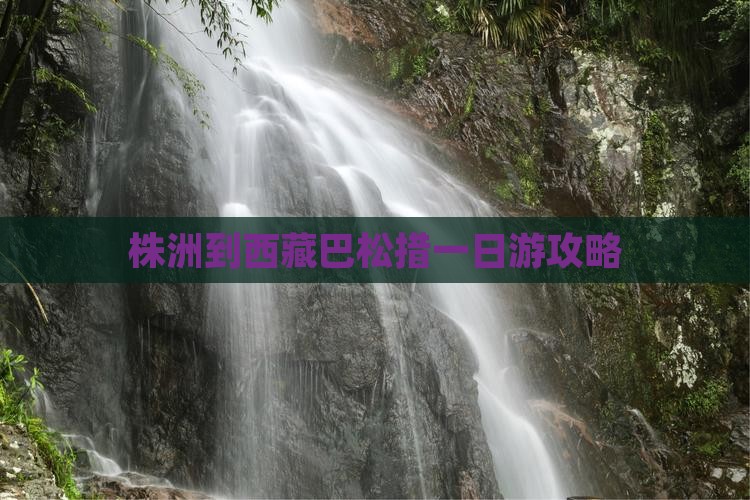 株洲到西藏巴松措一日