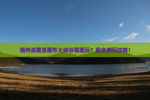 梧州去西藏雅鲁藏布大峡谷哪里玩