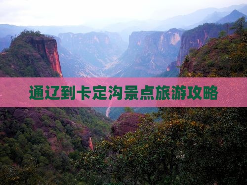 通辽到西藏卡定沟景点