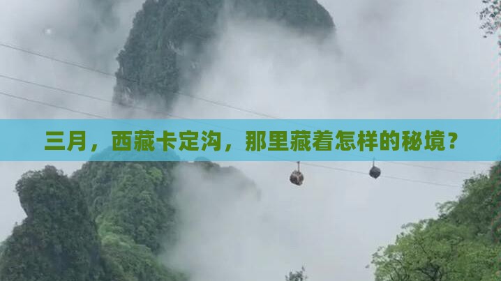 三月到西藏卡定沟景点
