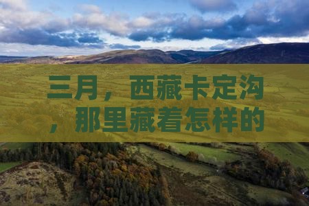 三月到西藏卡定沟景点