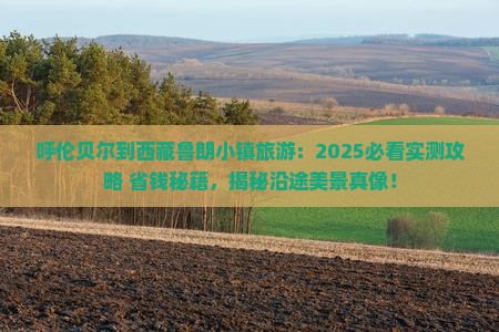 呼伦贝尔到西藏鲁朗小镇旅游