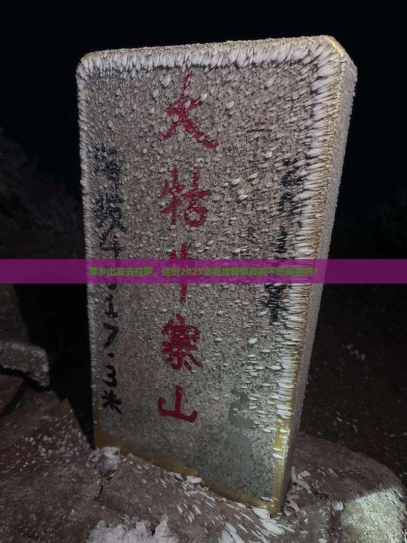 萍乡去西藏拉萨团体旅游