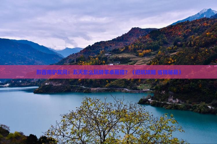 黔西南到西藏羊卓雍措五日游