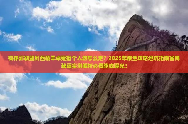 锡林郭勒盟到西藏羊卓雍措个人游