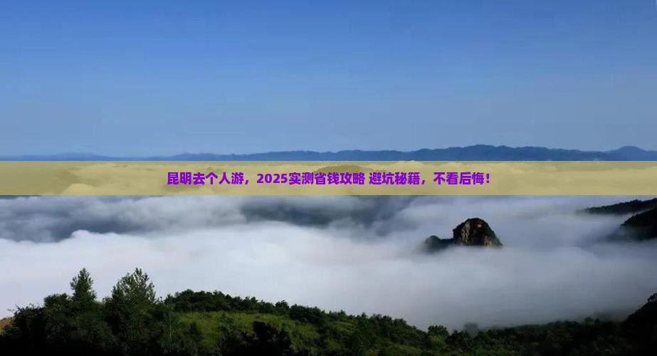 昆明去西藏个人游