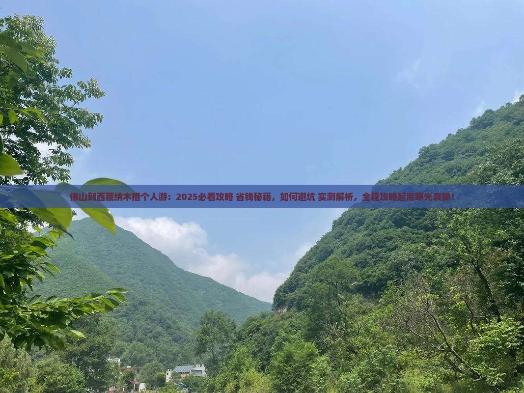 佛山到西藏纳木措个人游