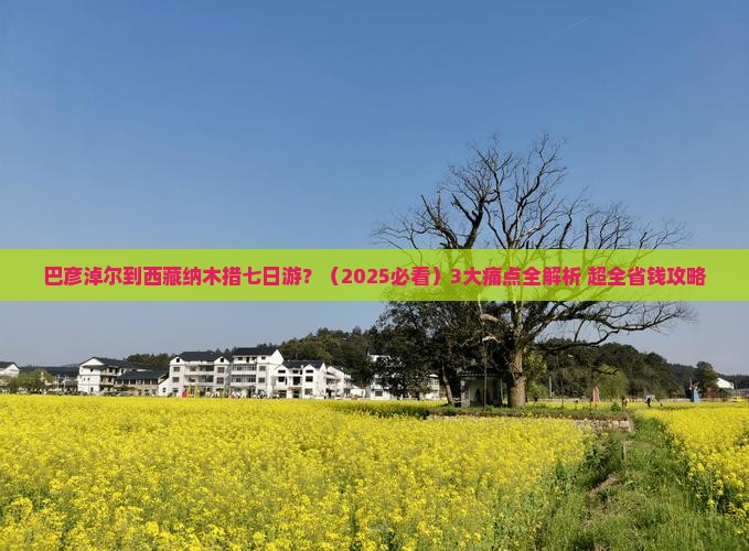 巴彦淖尔到西藏纳木措七日游