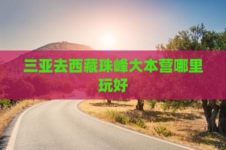 三亚去西藏珠峰大本营哪里玩