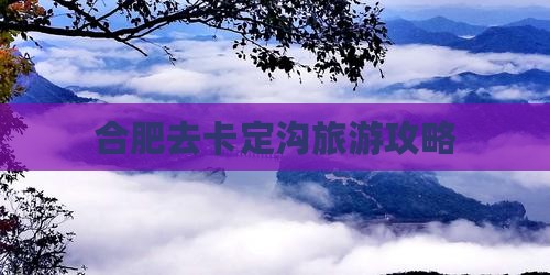 合肥去西藏卡定沟哪里玩
