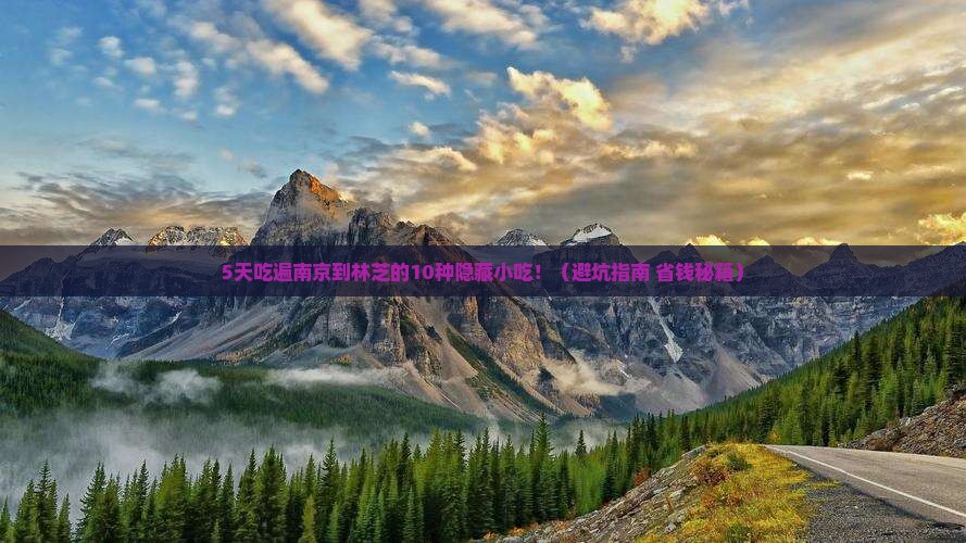 南京到西藏林芝旅游小吃