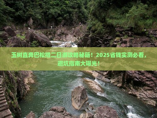 玉树去西藏巴松措二日游