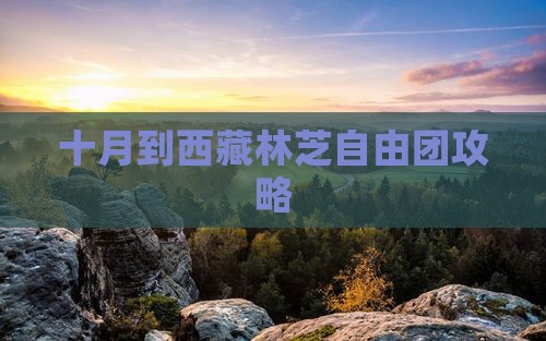 十月到西藏林芝自由团