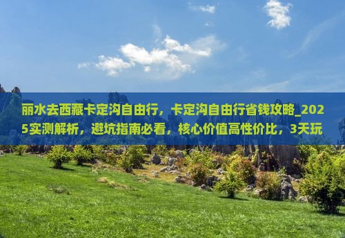 丽水去西藏卡定沟自由行