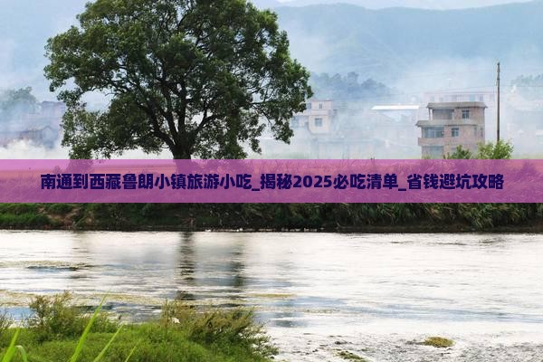 南通到西藏鲁朗小镇旅游小吃