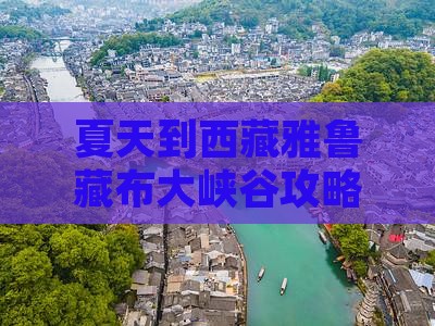 夏天到西藏雅鲁藏布大峡谷攻略