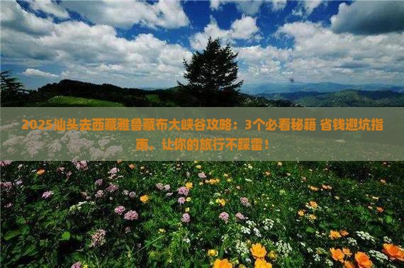 汕头去西藏雅鲁藏布大峡谷攻略 汕头去西藏雅鲁藏布大峡谷攻略