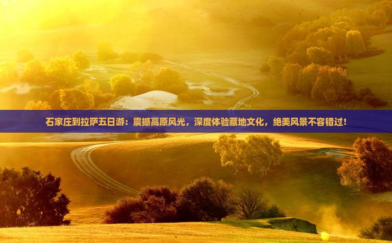 石家庄到西藏拉萨五日游