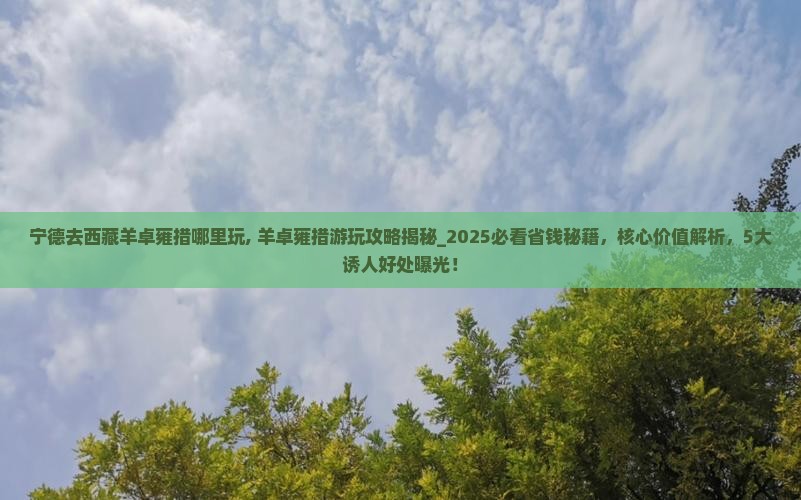 宁德去西藏羊卓雍措哪里玩