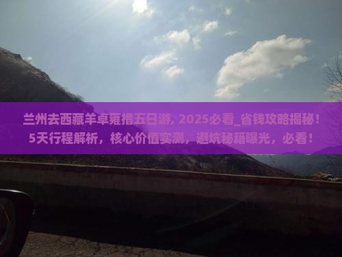 兰州去西藏羊卓雍措五日游