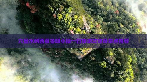 六盘水到西藏鲁朗小镇一日