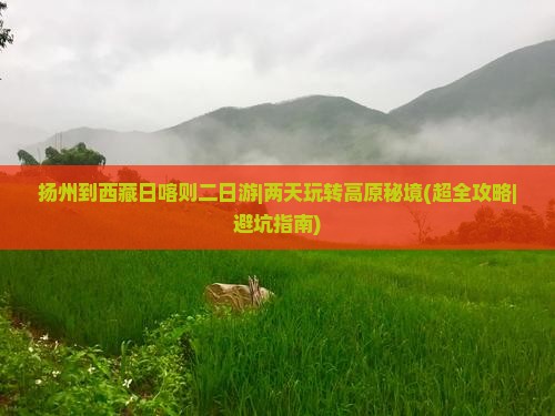 扬州到西藏日喀则二日游