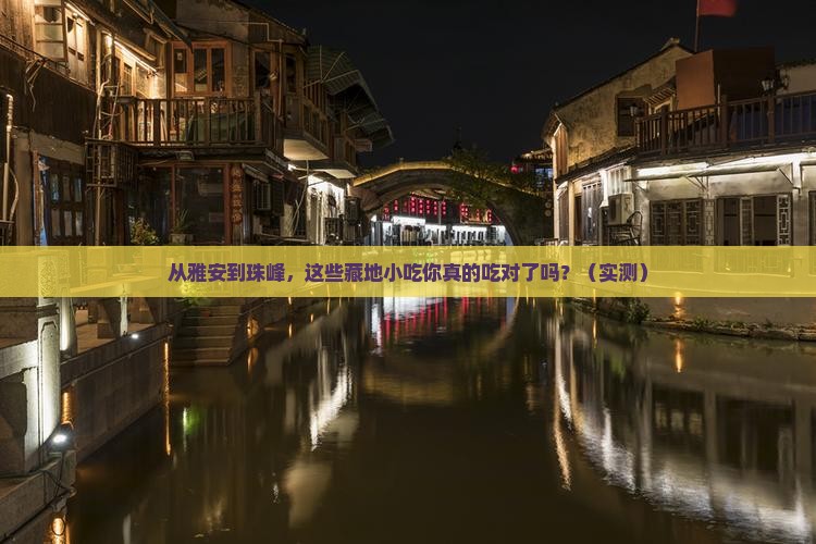 雅安去西藏珠峰大本营旅游小吃