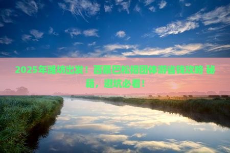 潍坊去西藏巴松措团体旅游