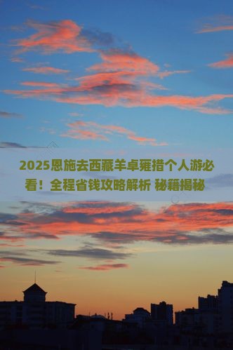 恩施去西藏羊卓雍措个人游