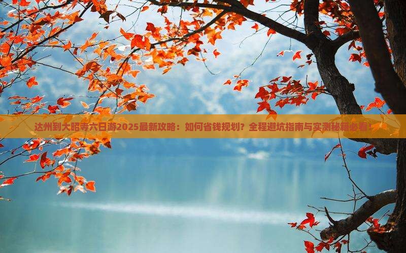 达州到西藏大昭寺六日游