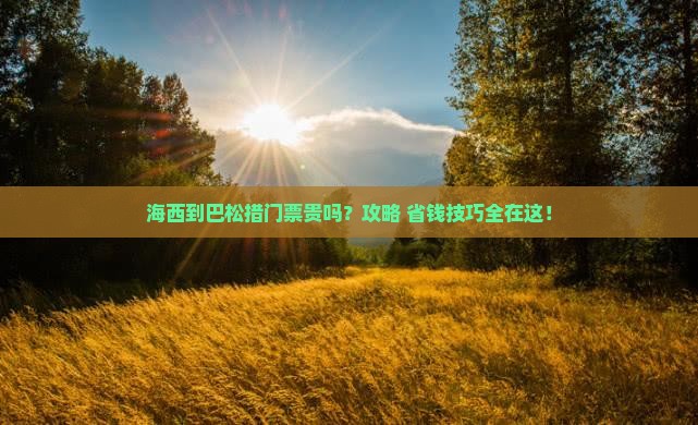 海西到西藏巴松措门票