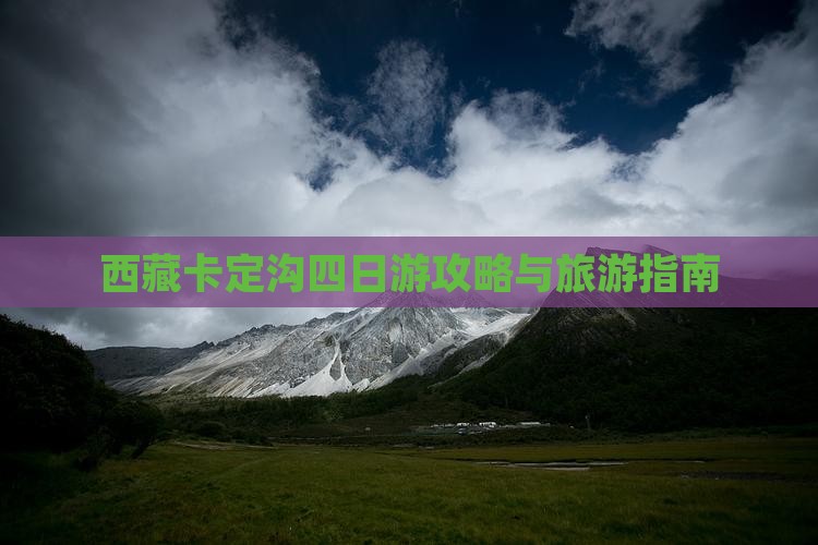 文山去西藏卡定沟四日游